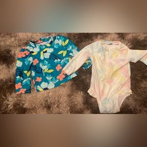 Baby girl swim suits 3-6 m